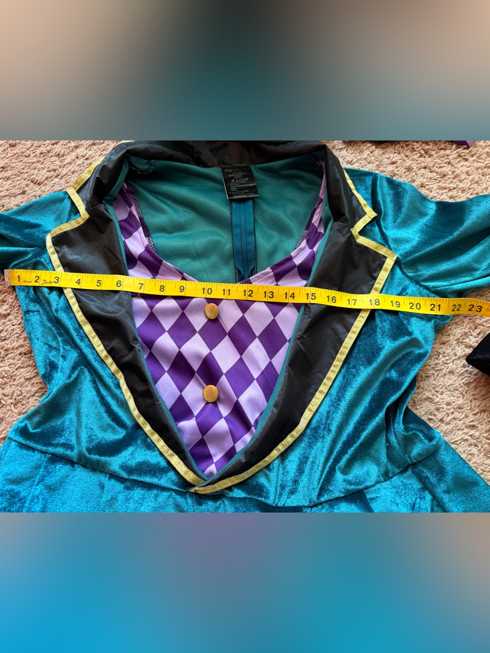 Plus Size Mad Hatter Women’s Halloween Costume - Picture 4 of 11